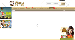 Desktop Screenshot of maupoker.com